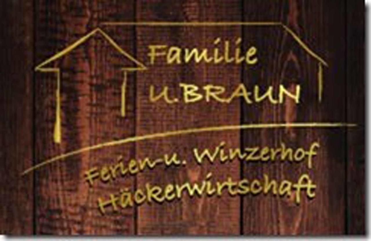 Ferien- Und Winzerhof Ute Braun Apartman Nordheim am Main Kültér fotó